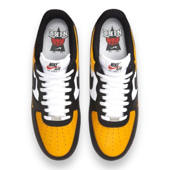 Nike Air Force 1 LV8 Jersey Mesh Gold Black White Men\'s Size 11.5 DQ7775-700 main image 4